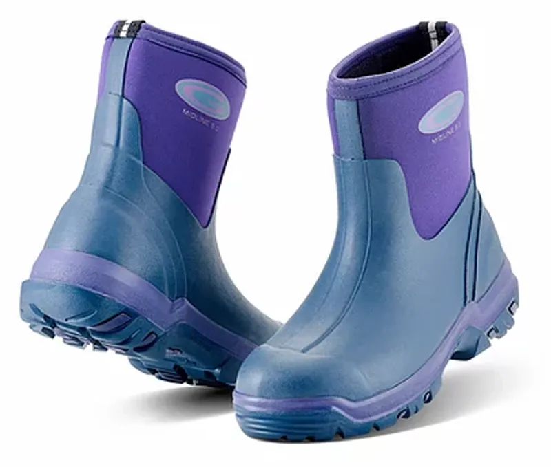 Grubs Midline 5.0 Ankle Wellington in Violet